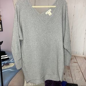 Grey sweater tunic/dress